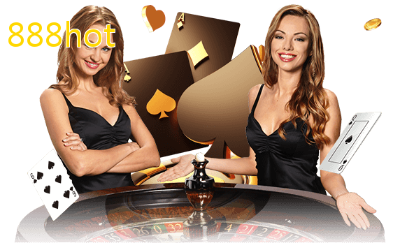 Jogue com dealers reais no 888hot!