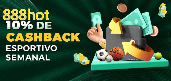 10% de bônus de cashback na 888hot